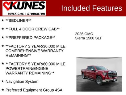 Used 2026 GMC Sierra 1500 SLT w/ SLT Premium Plus Package