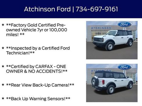 Certified 2023 Ford Bronco 4-Door image 4