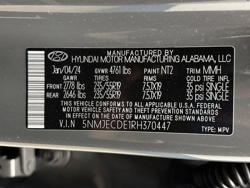 Used 2024 Hyundai Tucson Limited image 38