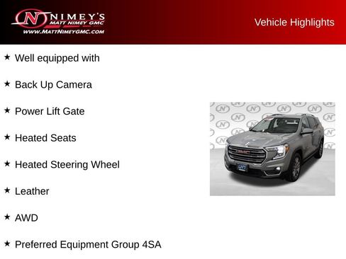 Used 2024 GMC Terrain SLT AWD/4WD image 5