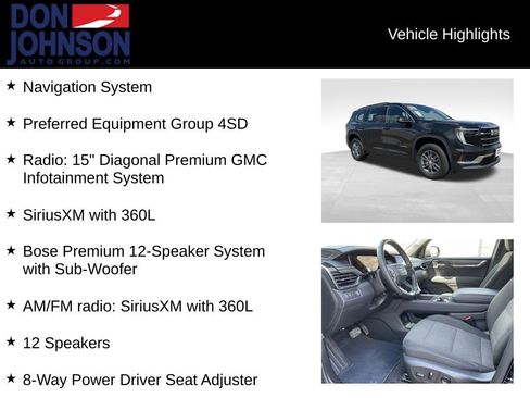 Used 2025 GMC Acadia Elevation AWD/4WD image 6