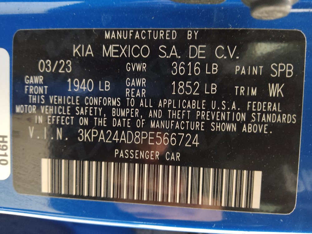 Used 2023 Kia Rio S FWD image 33