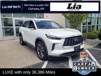 Certified 2023 INFINITI QX60 Luxe w/ Vision Package AWD/4WD video 1