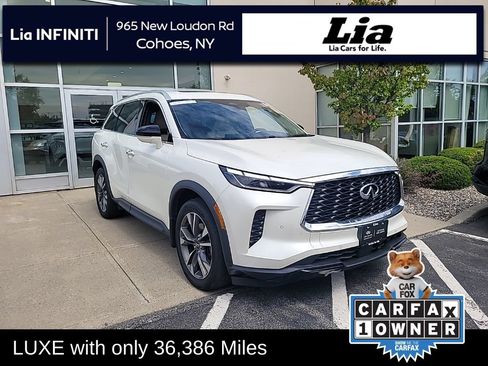 Certified 2023 INFINITI QX60 Luxe w/ Vision Package AWD/4WD image 1