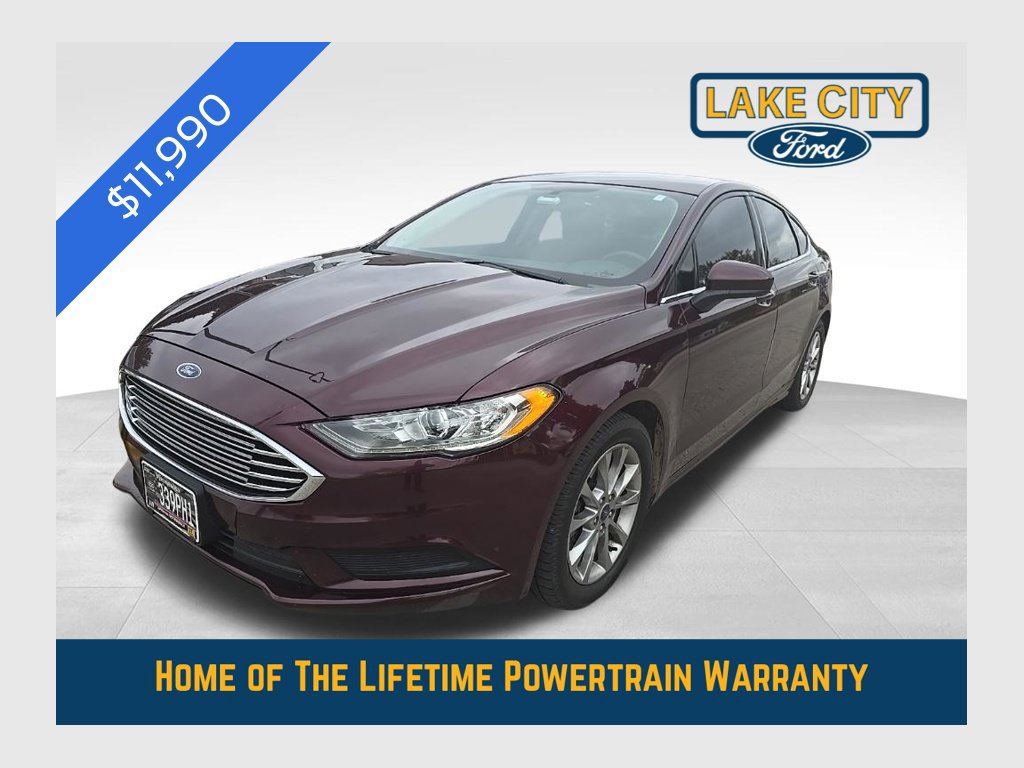 Used 2017 Ford Fusion SE w/ Fusion SE Technology Package FWD image 1