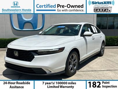 Certified 2023 Honda Accord EX