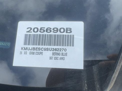 Used 2025 Genesis GV80 3.5T e-SC AWD/4WD image 19