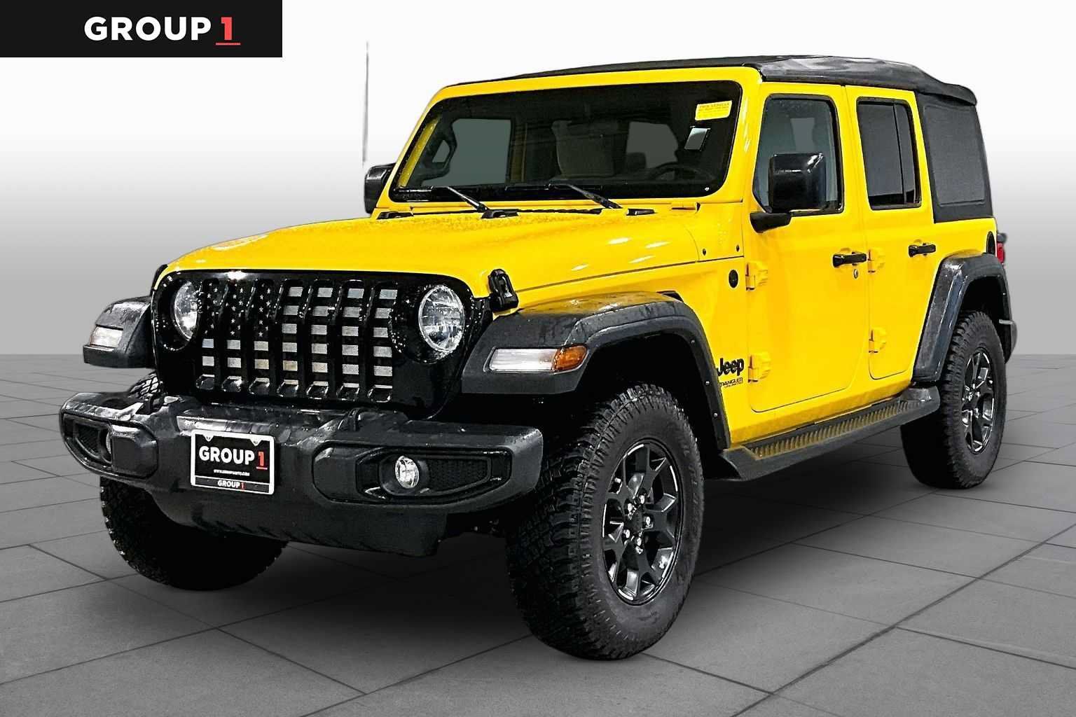 Used 2021 Jeep Wrangler Unlimited Sport AWD/4WD image 1
