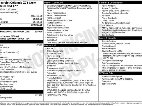 Used 2020 Chevrolet Colorado Z71 image 15