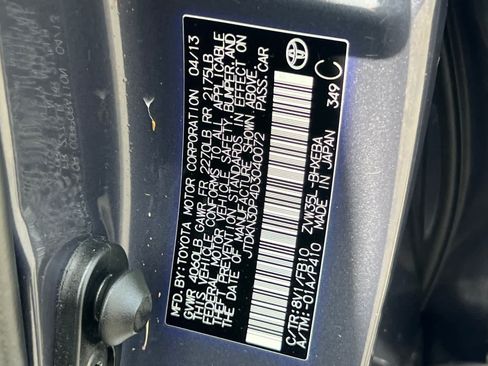 Used 2013 Toyota Prius Prime Plug-In Hybrid FWD image 34
