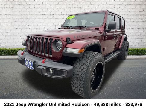 Used 2021 Jeep Wrangler Unlimited Rubicon image 7