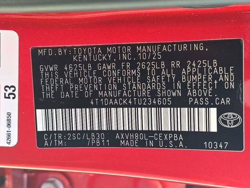 Used 2026 Toyota Camry XSE image 35