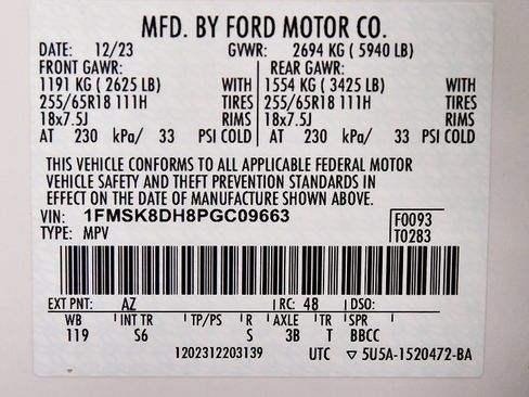 Used 2023 Ford Explorer XLT w/ Equipment Group 202A image 16