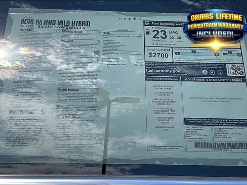 New 2026 Volvo XC90 B6 Ultra w/ Protection Package AWD/4WD image 26