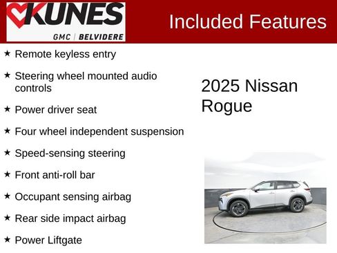 Used 2025 Nissan Rogue SV AWD/4WD image 2