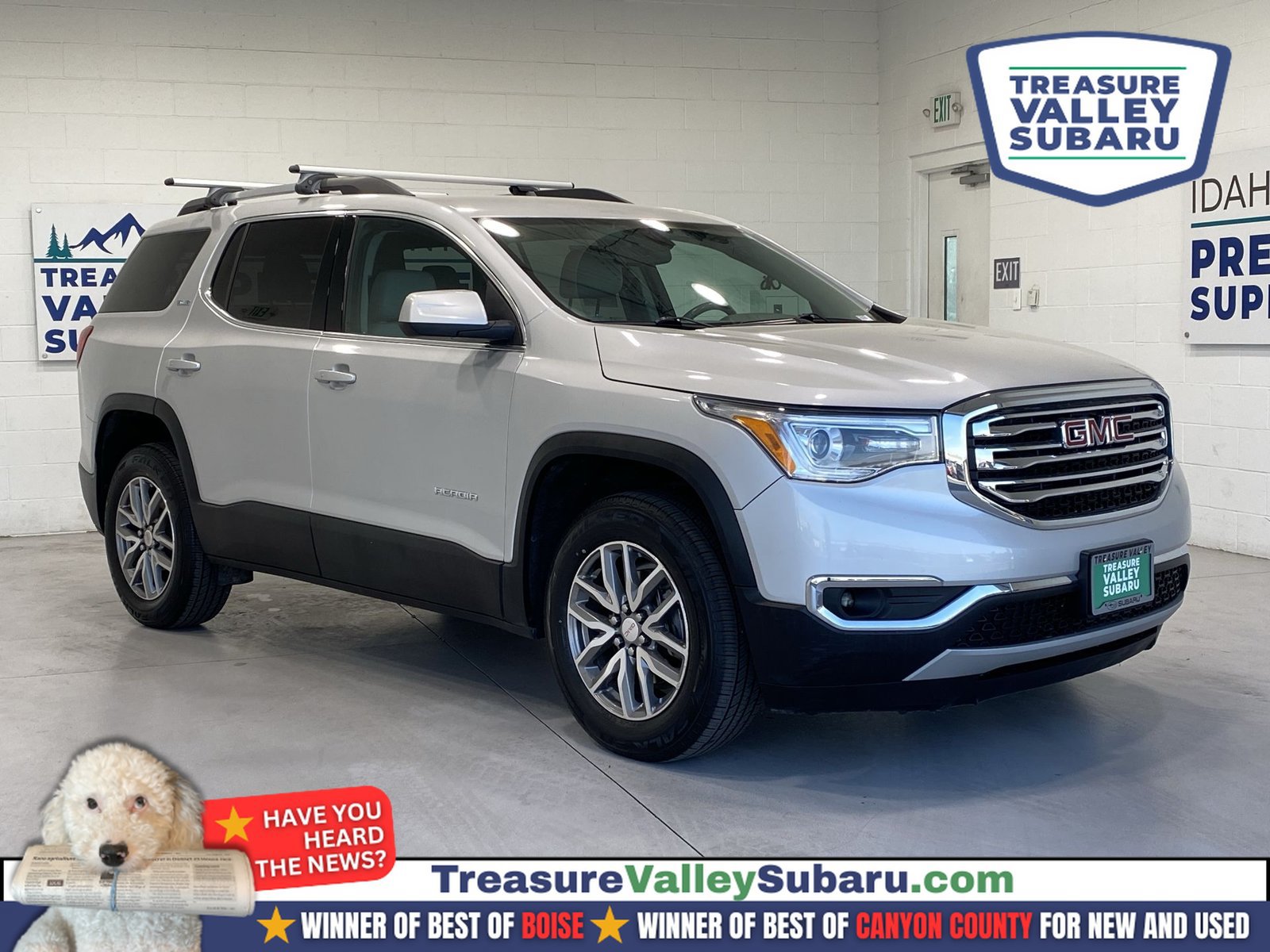 Used 2019 GMC Acadia SLE w/ Driver Alert Package I AWD/4WD image 1
