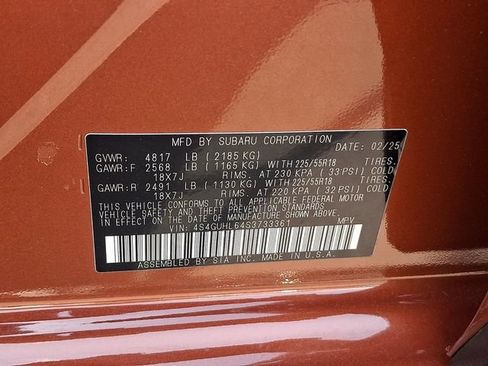 Certified 2025 Subaru Crosstrek 2.5i Limited w/ Crosstrek Mirror Package AWD/4WD image 26