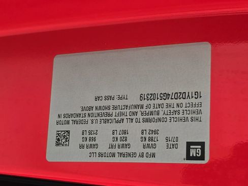 Used 2016 Chevrolet Corvette Stingray Coupe w/ 2LT Preferred Equipment Group image 31