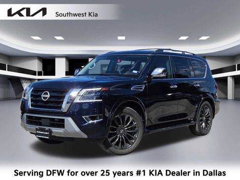 Used 2023 Nissan Armada Platinum w/ Cargo Package RWD image 1