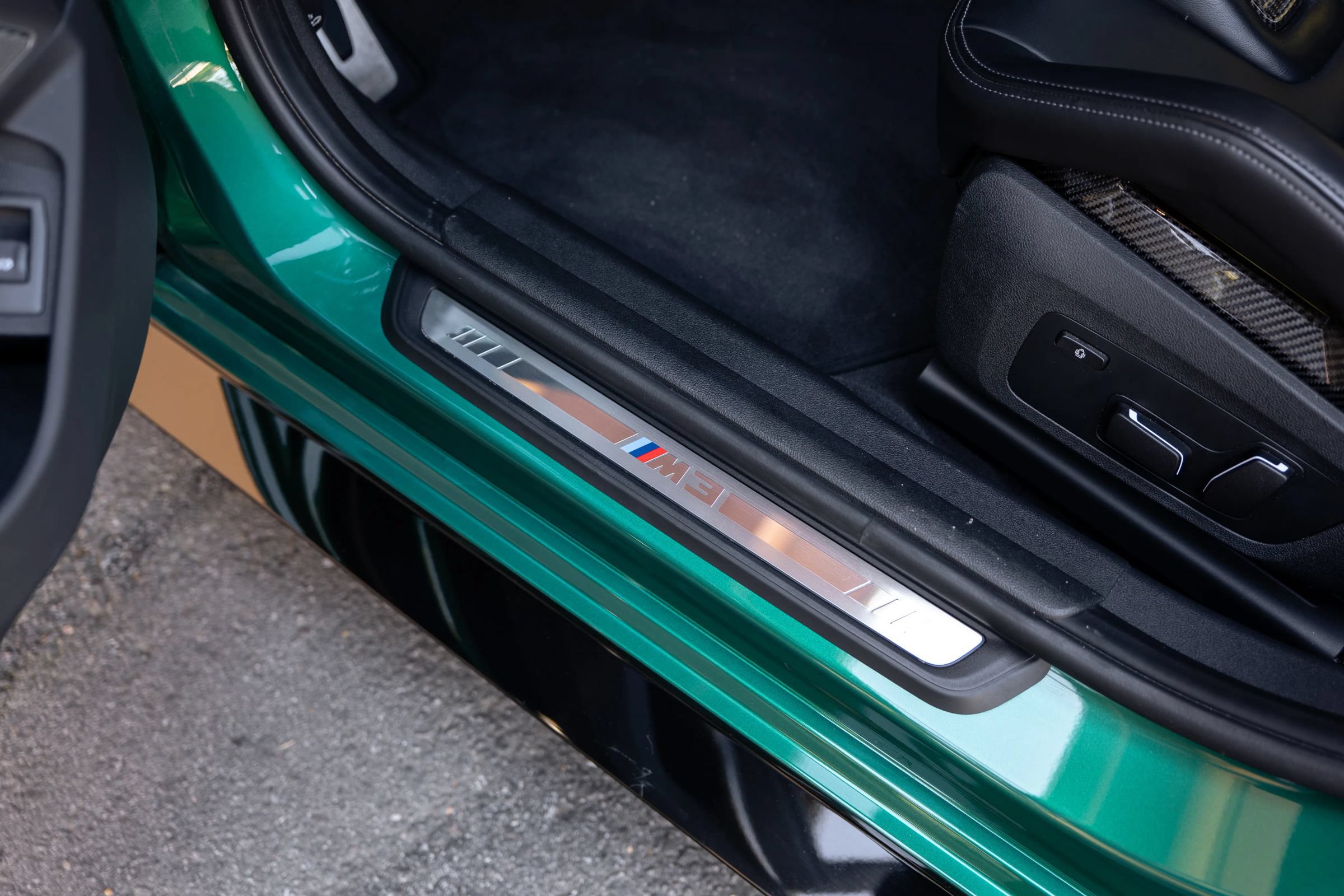 Used 2024 BMW M3 Competition w/ M Carbon Exterior Package RWD image 19