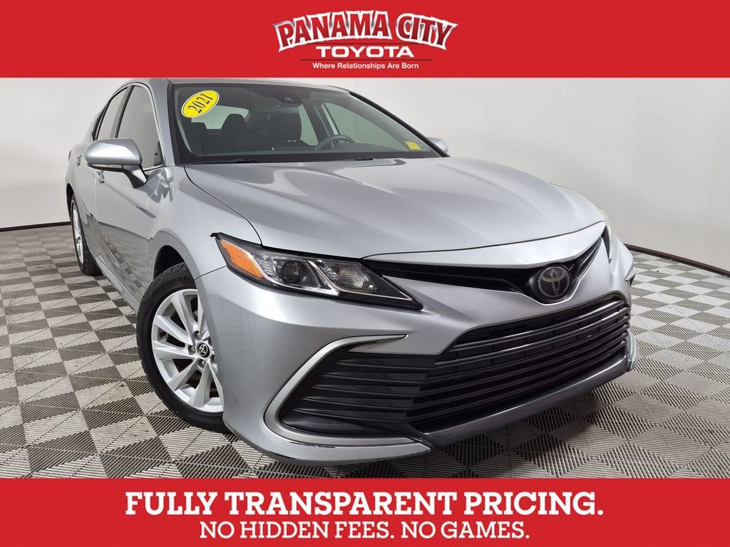 Used 2021 Toyota Camry LE FWD image 1