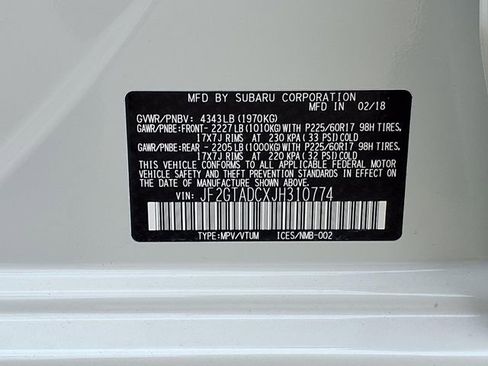 Used 2018 Subaru Crosstrek 2.0i Premium AWD/4WD image 10