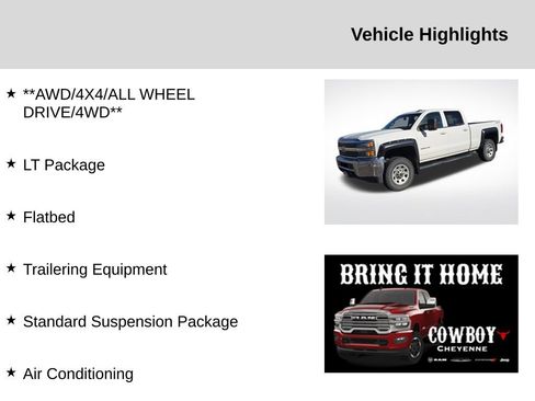 Used 2015 Chevrolet Silverado 3500 LT AWD/4WD image 2
