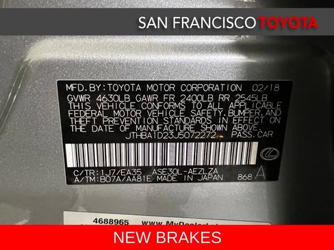 Used 2018 Lexus IS 300 F Sport image 42