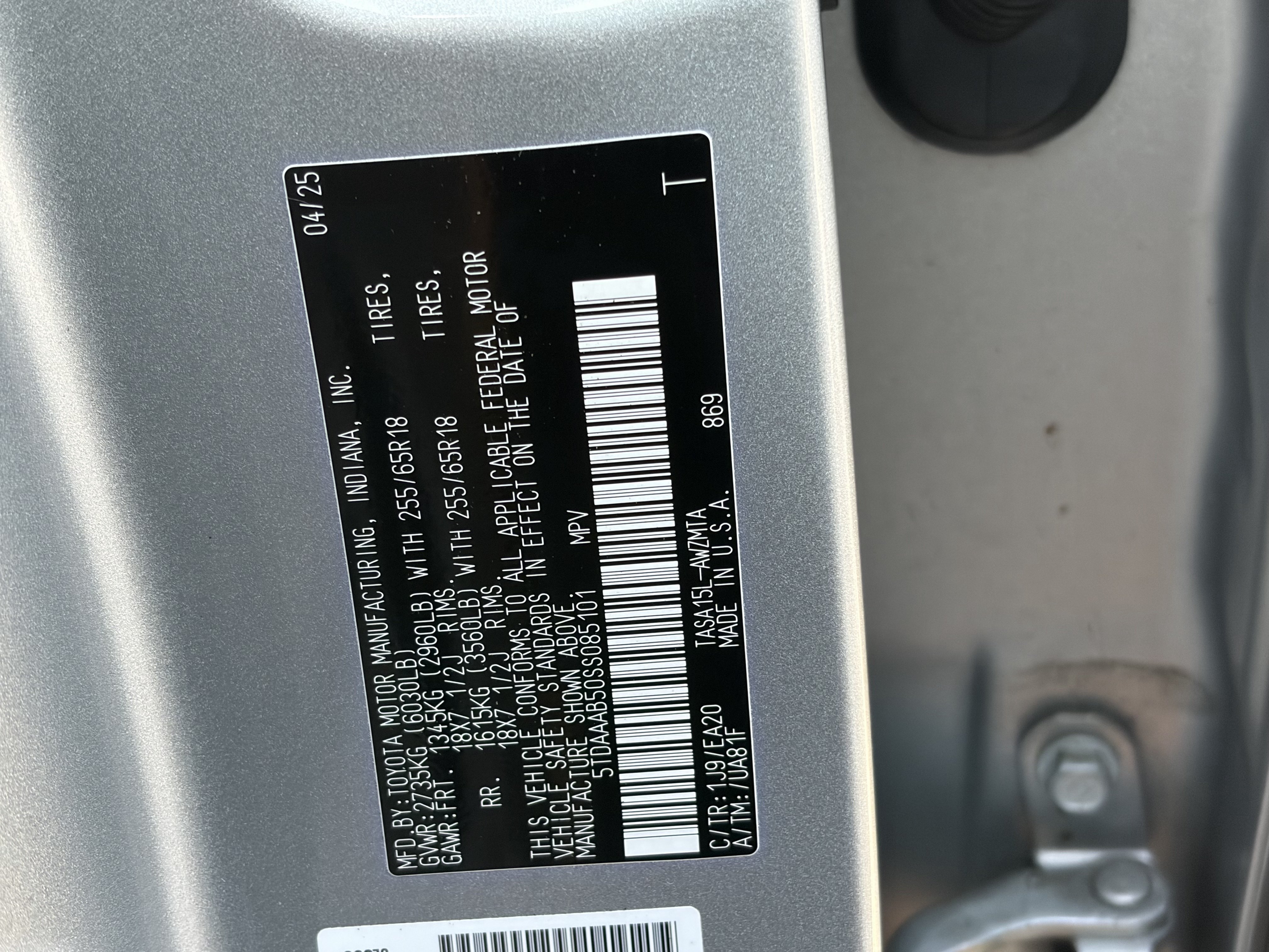Certified 2025 Toyota Grand Highlander AWD image 30
