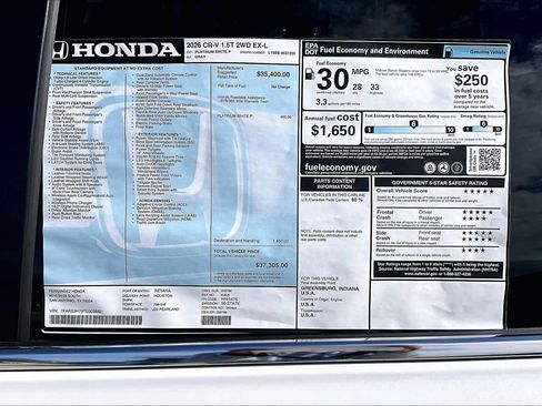 New 2026 Honda CR-V EX-L image 19