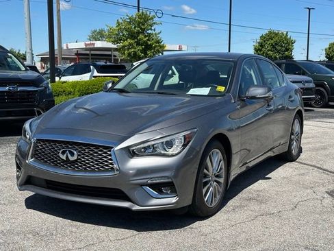 Used 2022 INFINITI Q50 Luxe w/ Cargo Package AWD/4WD image 3