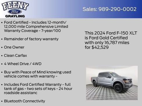 Certified 2024 Ford F150 XLT w/ Bed Utility Package image 5