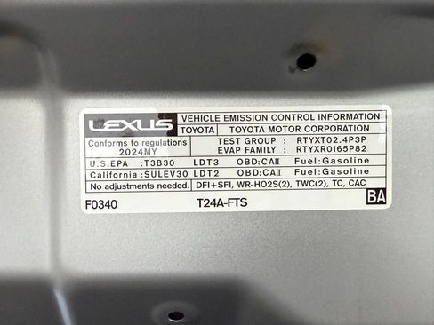 Used 2024 Lexus TX 350 FWD image 38