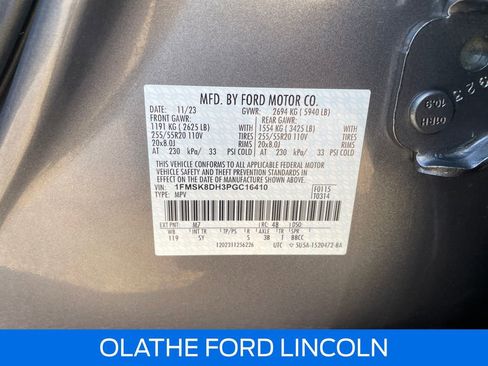 Used 2023 Ford Explorer XLT w/ Equipment Group 202A image 22