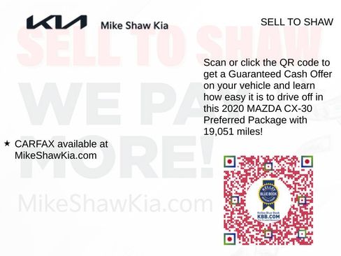 Used 2020 MAZDA CX-30 FWD w/ Preferred Package image 11
