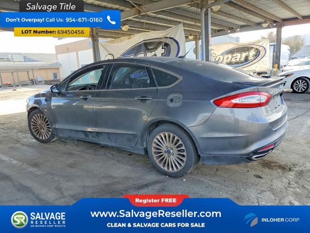 Used 2015 Ford Fusion Titanium FWD image 3