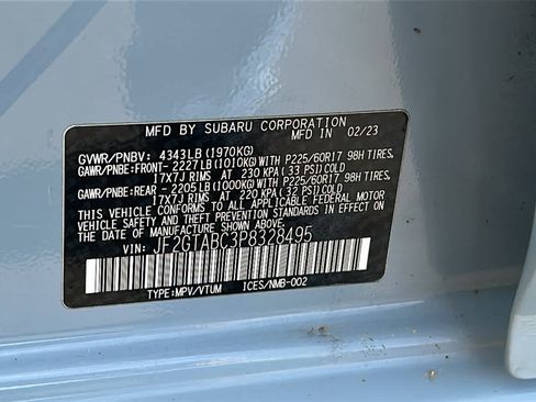 Certified 2023 Subaru Crosstrek 2.0i AWD/4WD image 31