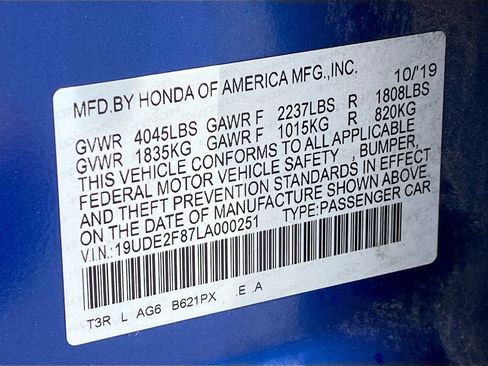 Used 2020 Acura ILX FWD image 31