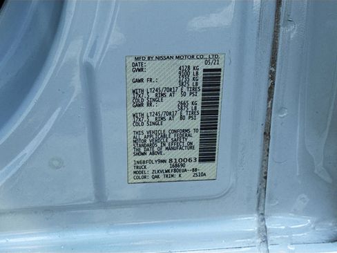 Used 2021 Nissan NV 2500 S image 35