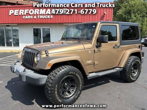 Used 2015 Jeep Wrangler Sahara w/ Dual Top Group AWD/4WD image 1
