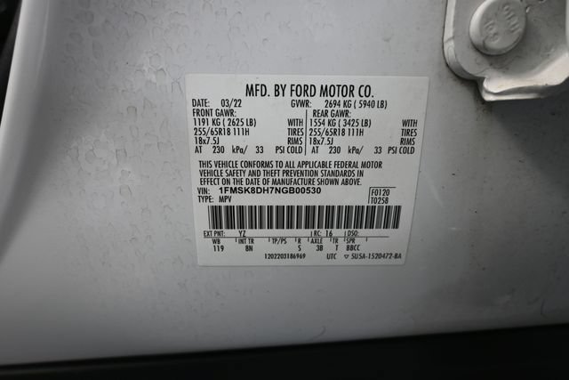 Used 2022 Ford Explorer XLT w/ Class IV Trailer Tow Package AWD/4WD image 46