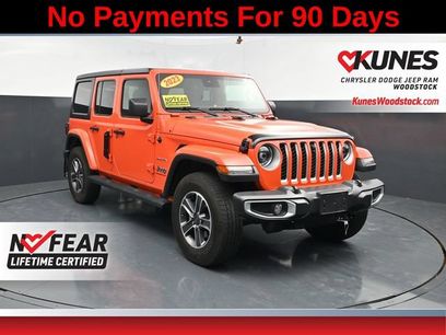 Used 2023 Jeep Wrangler Unlimited Sahara w/ LED Lighting Group