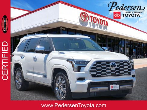 Certified 2024 Toyota Sequoia Capstone AWD/4WD image 1