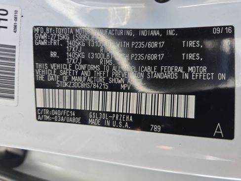 Used 2017 Toyota Sienna LE image 37