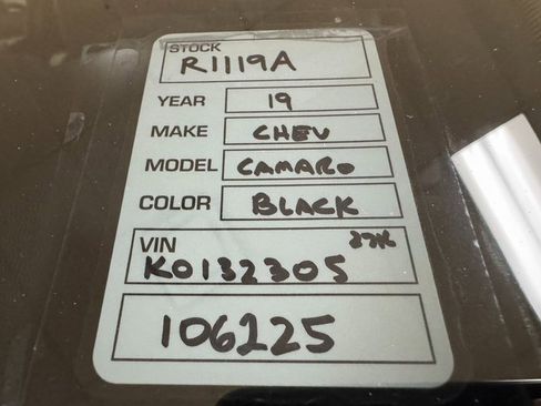 Used 2019 Chevrolet Camaro ZL1 image 30