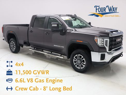 Used 2021 GMC Sierra 3500 4x4 Crew Cab w/ Convenience Package image 1