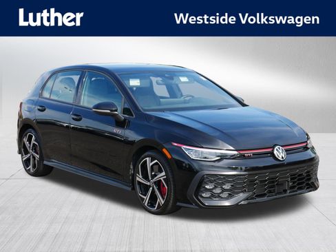 Certified 2025 Volkswagen GTI SE w/ SE Leather Seating Package FWD image 1