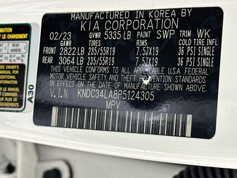 Used 2023 Kia EV6 Wind w/ Wind Technology Package RWD image 12