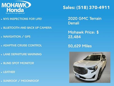 Used 2020 GMC Terrain Denali w/ Denali Premium Package AWD/4WD image 7