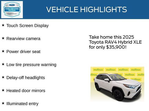 Used 2025 Toyota RAV4 XLE AWD/4WD image 23
